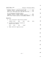 Preview for 8 page of Tandy 2000 Technical Reference