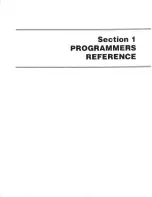 Preview for 5 page of Tandy 600 Programmer'S Reference Manual