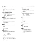 Preview for 12 page of Tandy color computer 8 basic Quick Reference Manual