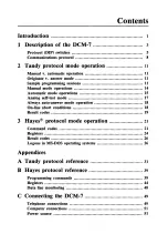 Предварительный просмотр 5 страницы Tandy DCM-7 Operation Manual