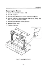 Предварительный просмотр 19 страницы Tandy DMP 106 Operation Manual