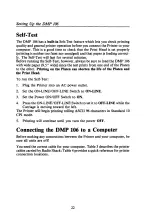 Предварительный просмотр 30 страницы Tandy DMP 106 Operation Manual