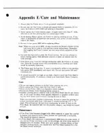 Preview for 57 page of Tandy DMP-I05 Operation Manual