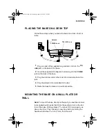 Предварительный просмотр 9 страницы Tandy RadioShack Sprint SP-805 Owner'S Manual