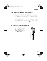 Предварительный просмотр 17 страницы Tandy RadioShack Sprint SP-805 Owner'S Manual