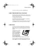 Предварительный просмотр 21 страницы Tandy RadioShack Sprint SP-805 Owner'S Manual