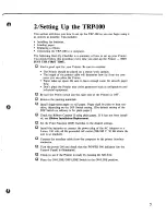 Preview for 13 page of Tandy TRP-100 Operation Manual