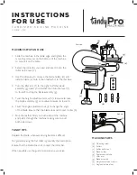 TANDYPRO 3962-00 Instructions For Use preview