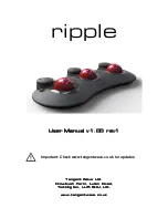 Preview for 1 page of Tangent Wave Ripple User Manual