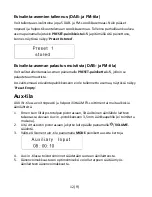 Preview for 112 page of Tangent ALIO Junior Dab+ User Manual