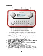 Preview for 7 page of Tangent CINQUE CD-DAB RADIO Manual