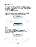 Preview for 16 page of Tangent CINQUE CD-DAB RADIO Manual