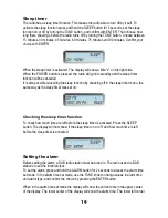 Preview for 19 page of Tangent CINQUE CD-DAB RADIO Manual