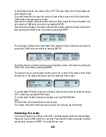 Preview for 20 page of Tangent CINQUE CD-DAB RADIO Manual