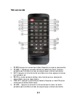 Preview for 31 page of Tangent CINQUE CD-DAB RADIO Manual