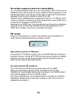 Preview for 75 page of Tangent CINQUE CD-DAB RADIO Manual