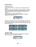 Preview for 93 page of Tangent CINQUE CD-DAB RADIO Manual