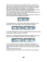 Preview for 101 page of Tangent CINQUE CD-DAB RADIO Manual