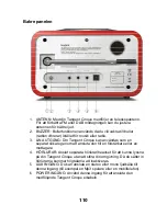 Preview for 110 page of Tangent CINQUE CD-DAB RADIO Manual