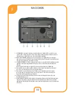 Предварительный просмотр 10 страницы Tangent DUO CLOCK RADIO User Manual