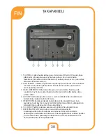 Предварительный просмотр 30 страницы Tangent DUO CLOCK RADIO User Manual