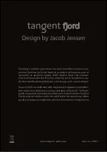 Предварительный просмотр 18 страницы Tangent FJORD DOCK 3581705 User Manual