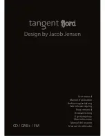 Preview for 1 page of Tangent Fjord User Manual