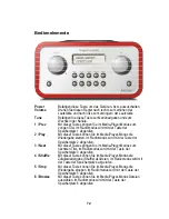 Предварительный просмотр 72 страницы Tangent Internet Radio Quattro MKII User Manual