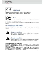 Preview for 3 page of Tangent Medix KW User Manual