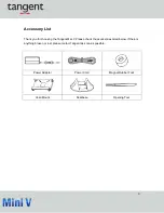 Preview for 4 page of Tangent Mini V User Manual