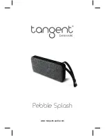 Tangent PEBBLE SPLASH Manual preview