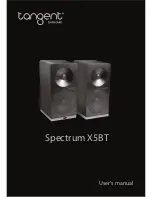 Preview for 1 page of Tangent Spectrum X5BT User Manual