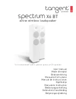 Preview for 1 page of Tangent spectrum X6 BT User Manual