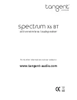 Preview for 102 page of Tangent spectrum X6 BT User Manual