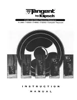 Tangent T-1000 Instruction Manual preview