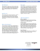 Preview for 4 page of Tangent Thin Tablet 312 Basic Operation Manual