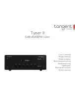 Preview for 1 page of Tangent Tuner II User Manual