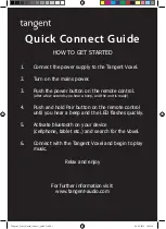 Tangent Voxel Quick Connect Manual preview