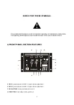 Preview for 2 page of Tangerine TMX-3200 PRO Instruction Manual