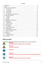 Preview for 3 page of TANGRA EVB - HiE Installation And Service Manual