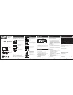 Tanita 3 Axes FB-731 Instruction Manual preview