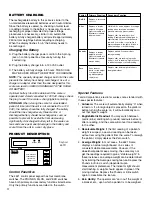 Preview for 4 page of Tanita 4521 Operator'S Manual