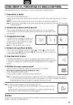 Предварительный просмотр 47 страницы Tanita BC-313 Instruction Manual