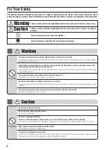 Preview for 4 page of Tanita BC-402 Instruction Manual