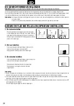 Предварительный просмотр 26 страницы Tanita BC-541N Instruction Manual