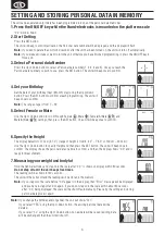 Preview for 6 page of Tanita BC-545F Manual