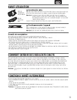 Preview for 15 page of Tanita BC-601F Instruction Manual