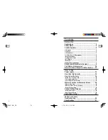 Предварительный просмотр 2 страницы Tanita BD-815MA Instruction Manual