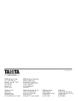 Предварительный просмотр 11 страницы Tanita BF-623 Instruction Manual