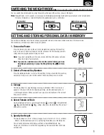 Предварительный просмотр 5 страницы Tanita BF-684W Instruction Manual